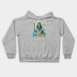 POSEIDON God of the seas Kids Hoodie